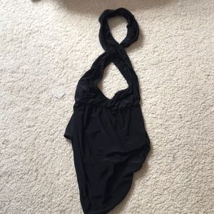 Nasty gal cross neck bodysuit